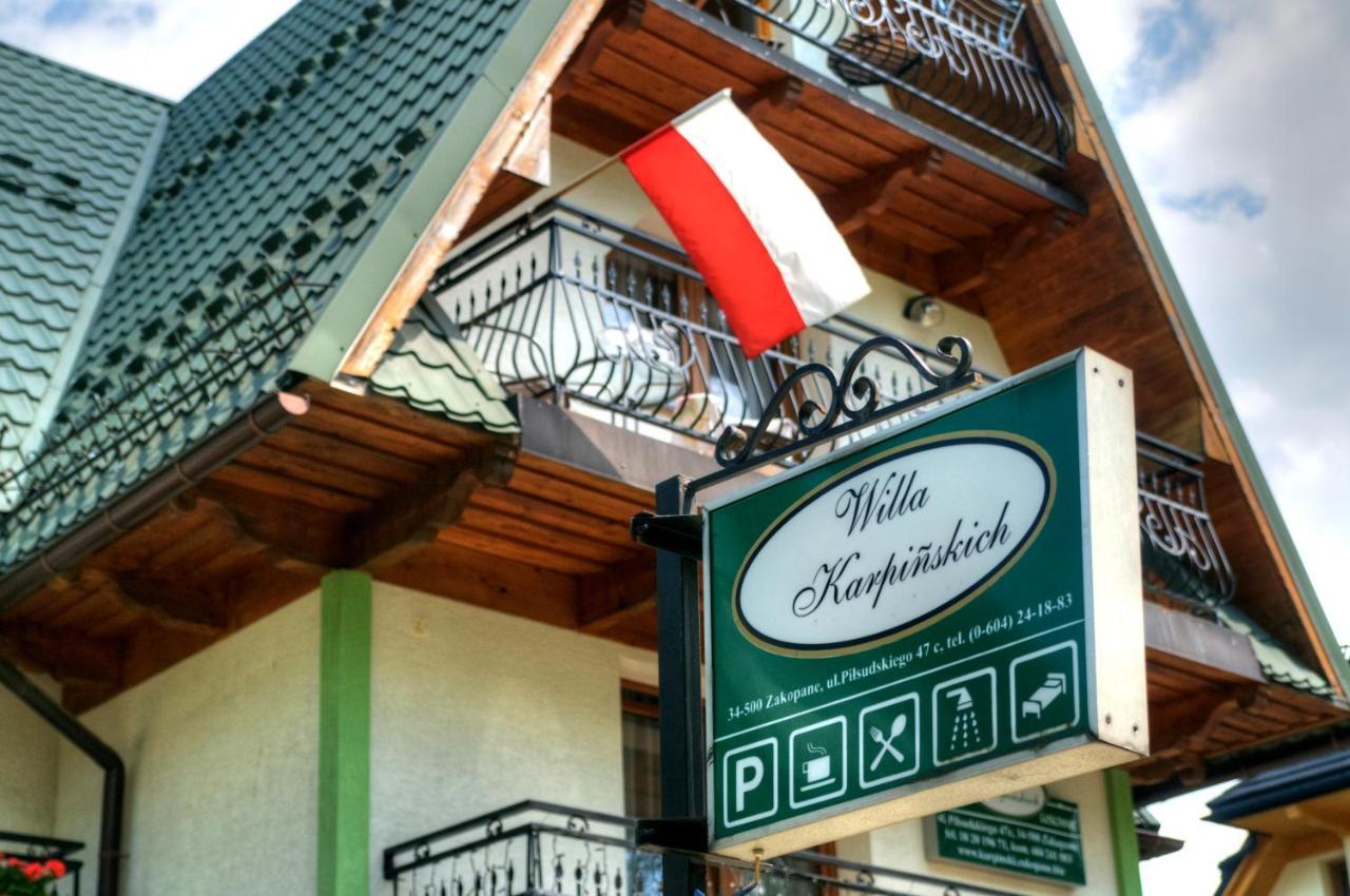 Willa Karpinskich Zakopane Exteriér fotografie